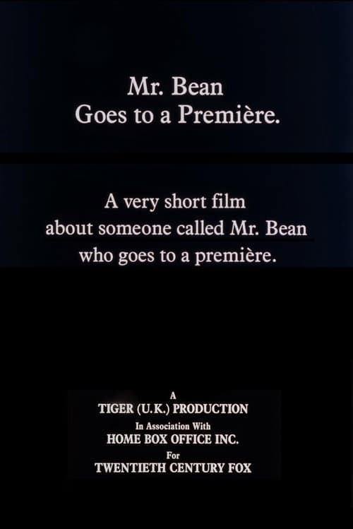 Постер: Mr. Bean Goes to a Première