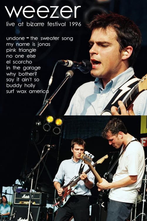 Постер: Weezer: Live at Bizarre Festival