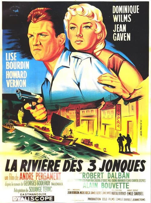 Постер: La Riviere des trois jonques