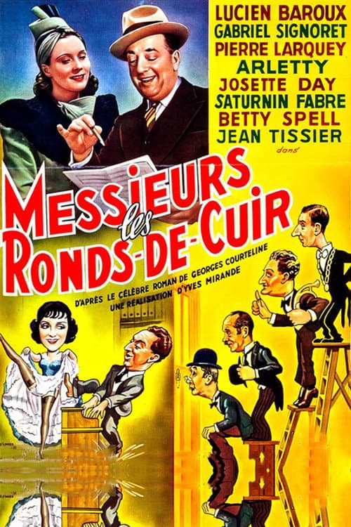 Постер: Messieurs les ronds de cuir