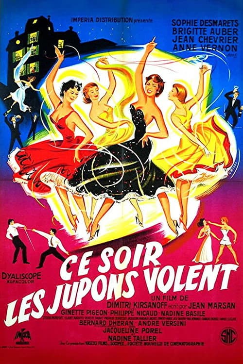 Постер: Ce soir les jupons volent...