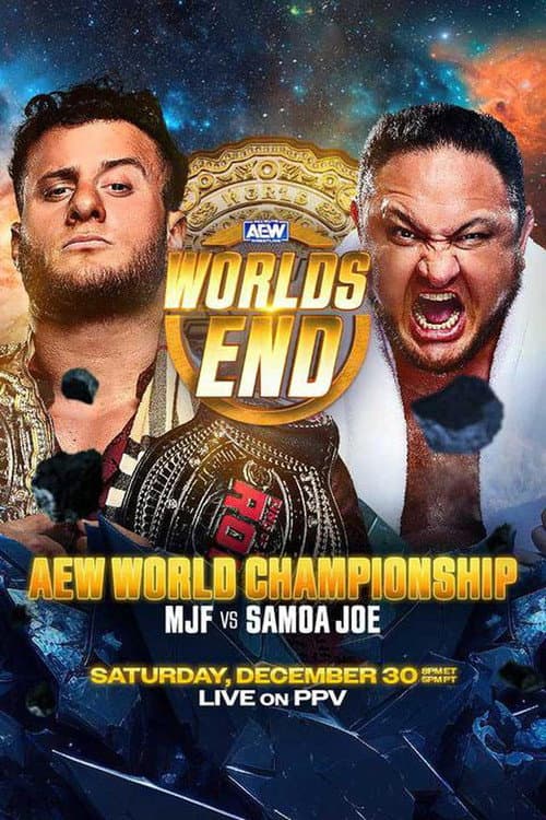 Постер: AEW Worlds End 2023
