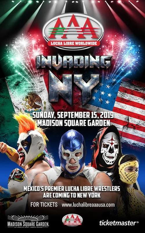 Постер: Lucha Libre AAA Invading New York