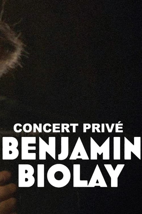 Постер: Benjamin Biolay - Concert privé