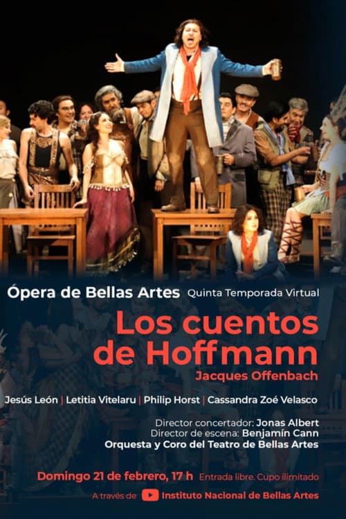 Постер: Los Cuentos de Hoffman - Compañía Nacional de Ópera (INBAL)