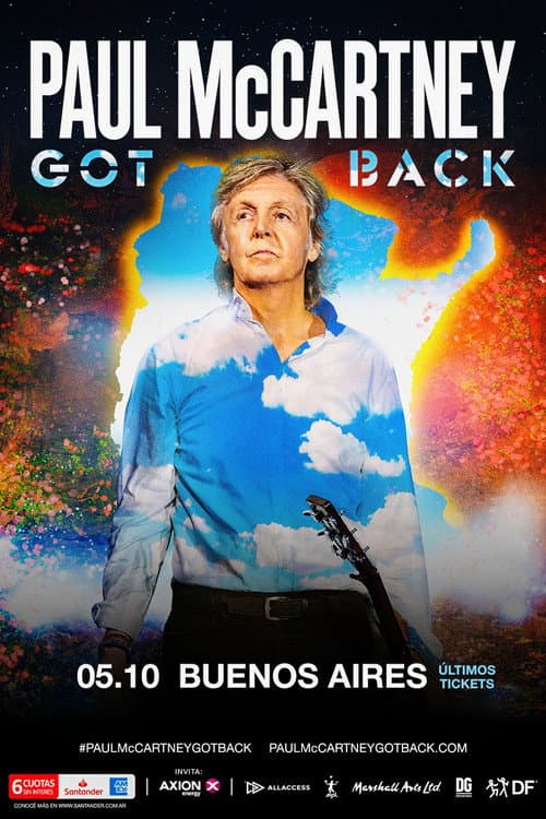 Постер: Paul McCartney: Got Back Argentina