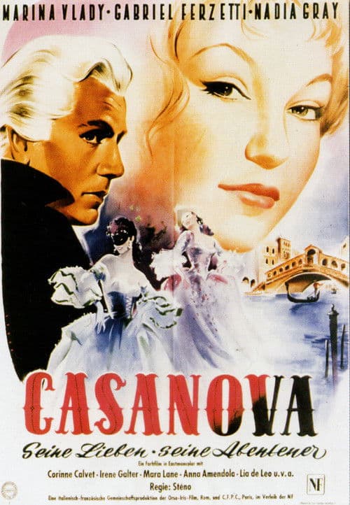 Постер: Le avventure di Giacomo Casanova