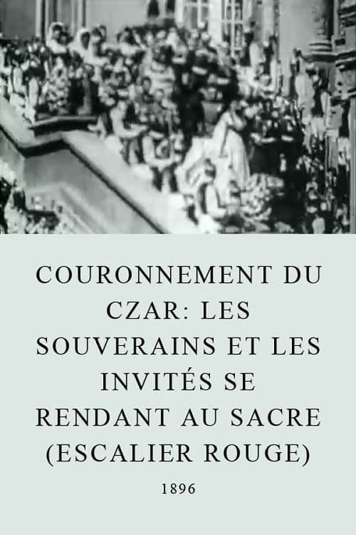 Постер: Les souverains et les invités se rendant au sacre (escalier rouge)