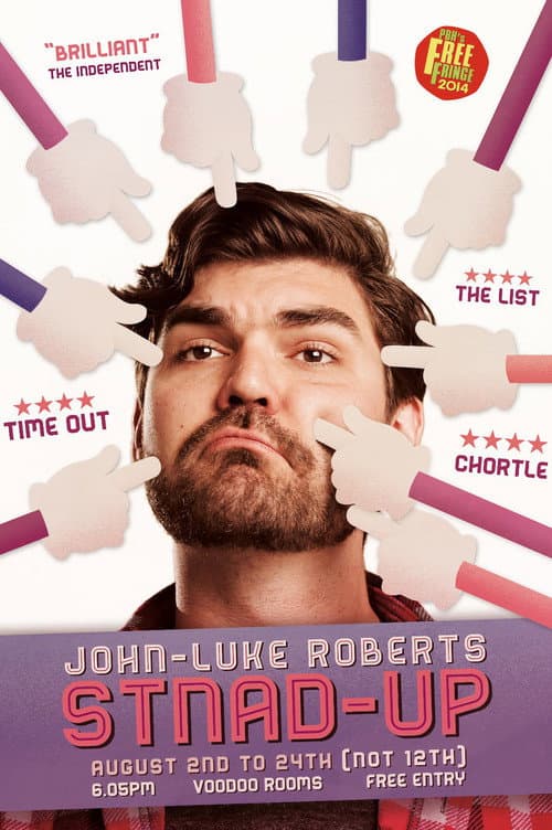 Постер: John-Luke Roberts: Stnad-Up