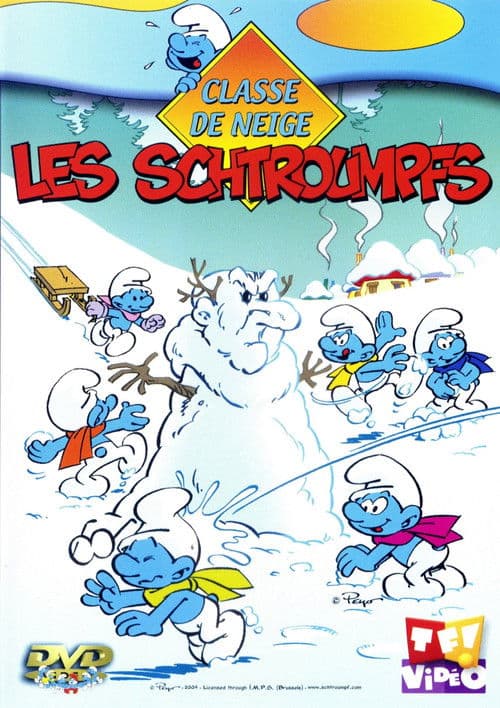 Постер: Les Schtroumpfs - Classe de neige