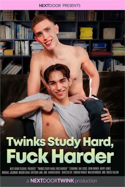 Постер: Twinks Study Hard, Fuck Harder
