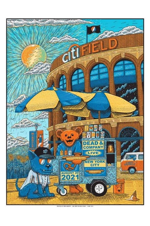 Постер: Dead & Company: 2021-08-20 Citi Field, New York, NY