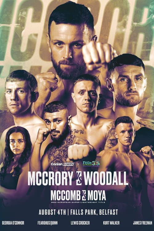 Постер: Padraig McCrory vs. Steed Woodall