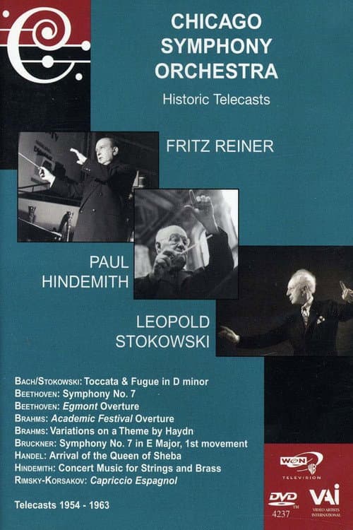 Постер: Chicago Symphony Orchestra - Historic Telecasts