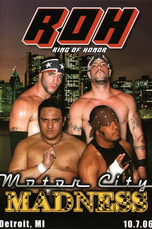 Постер: ROH: Motor City Madness