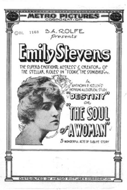 Постер: Destiny: or, the Soul of a Woman