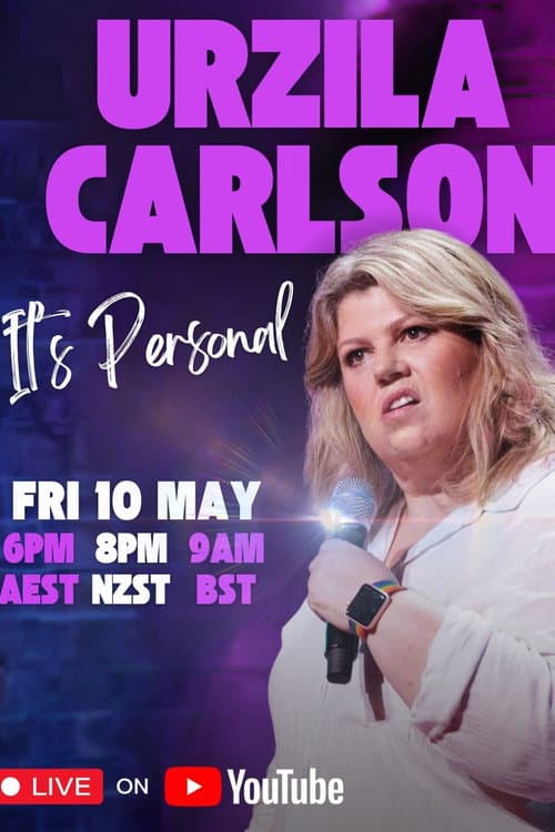 Постер: Urzila Carlson: It's Personal
