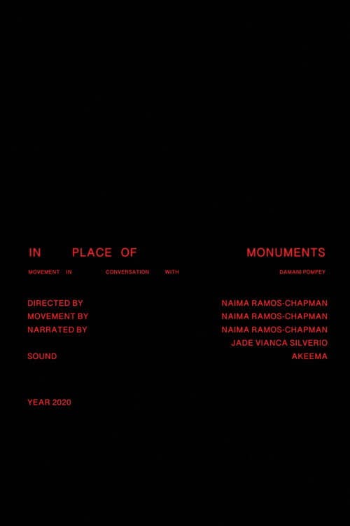 Постер: In Place of Monuments