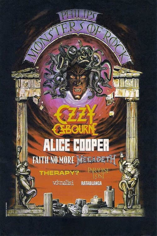 Постер: Ozzy Osbourne: [1995] Monsters Of Rock Chile