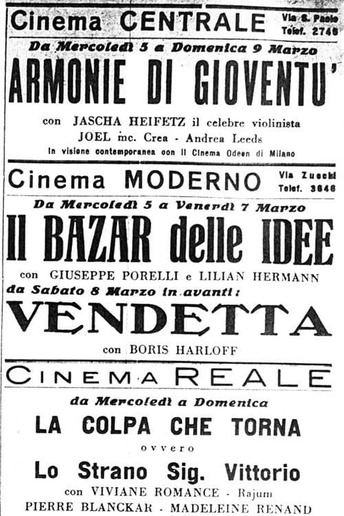 Постер: Il bazar delle idee
