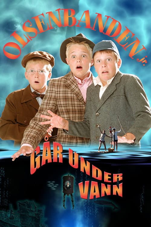 Постер: Olsenbanden Junior Går Under Vann