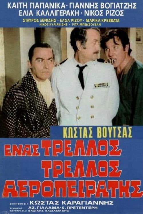 Постер: Ένας τρελλός τρελλός αεροπειρατής
