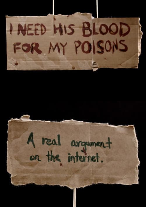 Постер: I Need His Blood for My Poisons