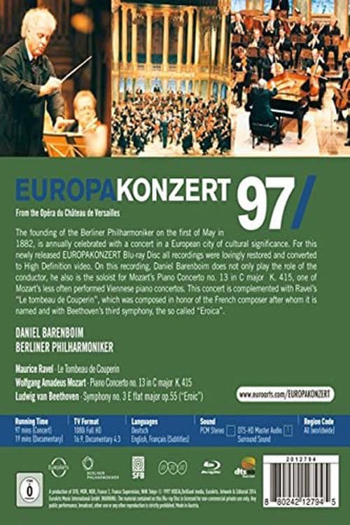 Постер: Europakonzert 1997 from Versailles