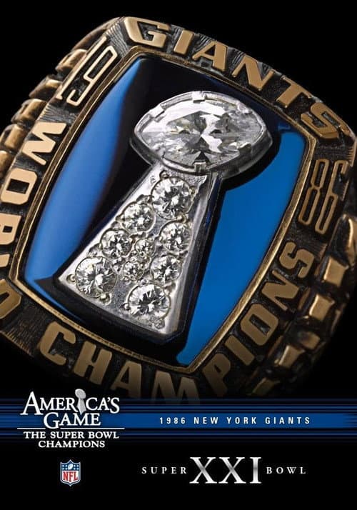 Постер: America's Game: 1986 New York Giants