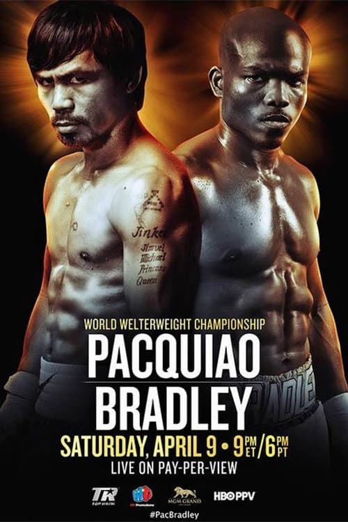 Постер: Manny Pacquiao vs. Timothy Bradley III