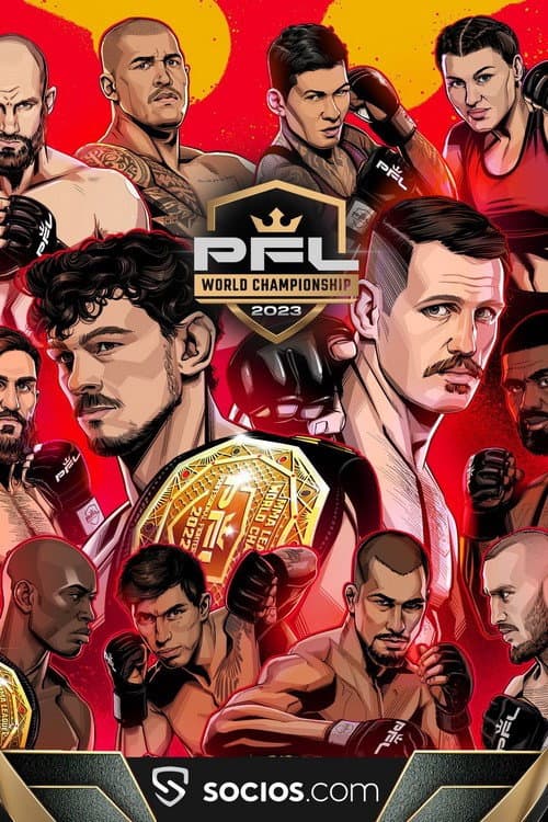 Постер: PFL 2023 #10 : World Championship - Collard vs. Aubin-Mercier