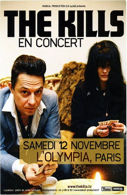 Постер: The Kills - Live At L'Olympia Theatre