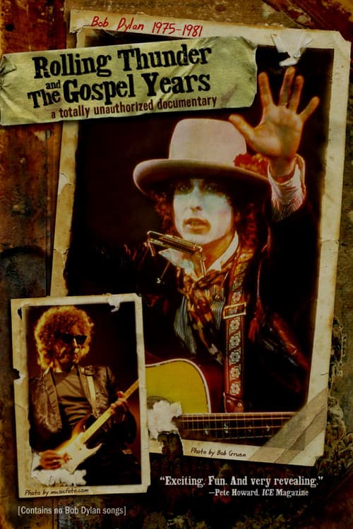 Постер: Bob Dylan 1975-1981: Rolling Thunder and the Gospel Years