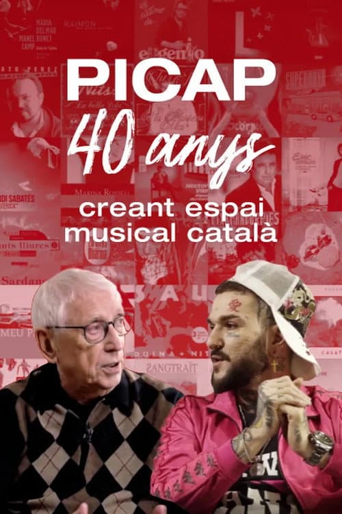 Постер: Picap, 40 anys creant espai musical català
