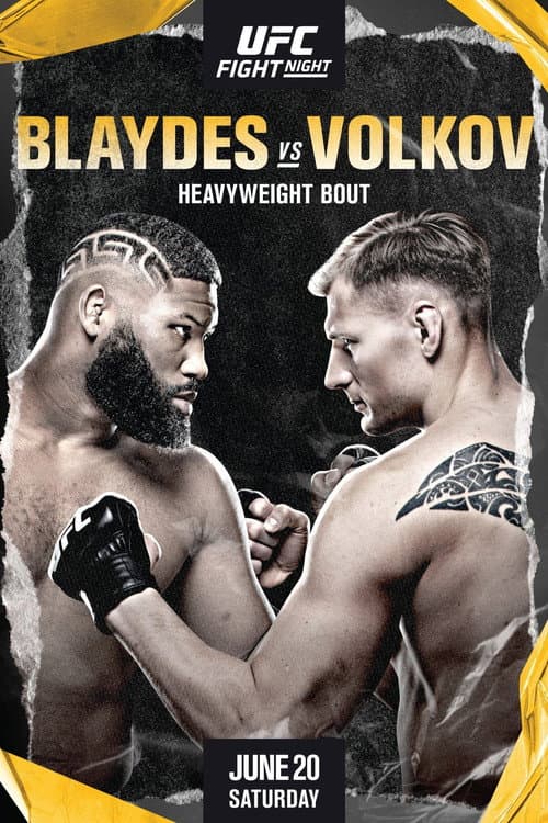 Постер: UFC on ESPN 11: Blaydes vs Volkov