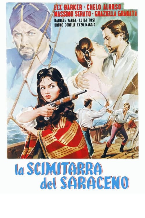 Постер: La scimitarra del Saraceno