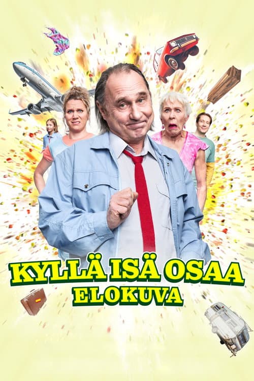 Постер: Kyllä isä osaa