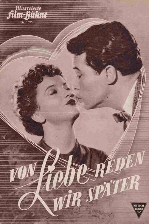Постер: Von Liebe reden wir später