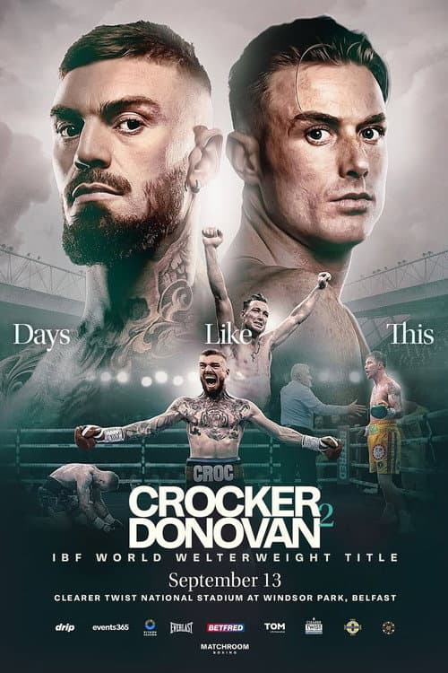 Постер: Lewis Crocker vs. Paddy Donovan II