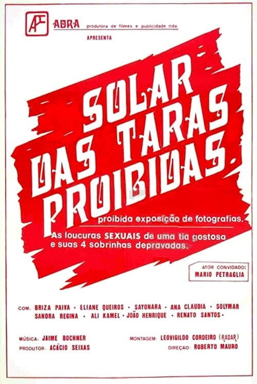 Постер: Solar das Taras Proibidas