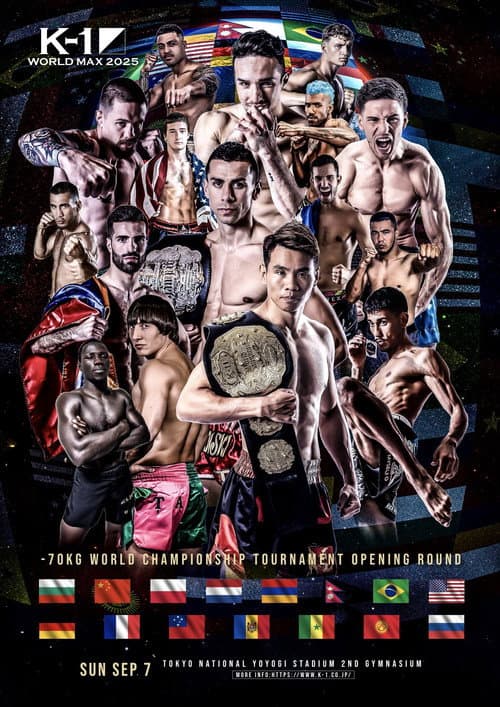 Постер: K-1 WORLD MAX 2025: 70kg World Championship Tournament Opening Round
