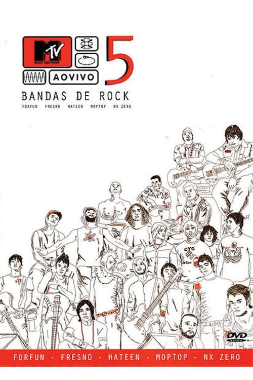 Постер: MTV Ao Vivo: 5 Bandas De Rock