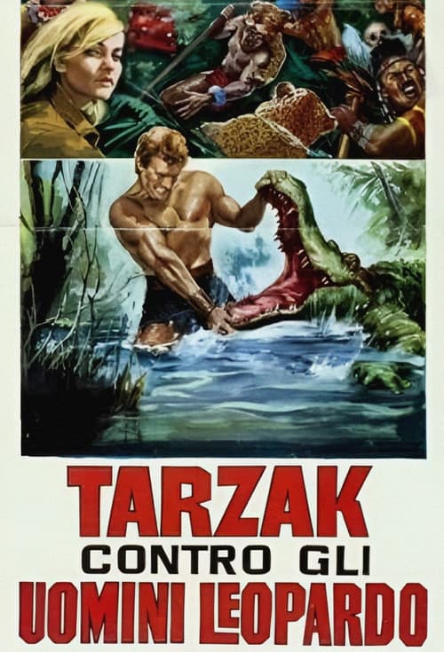 Постер: Tarzak contro gli uomini leopardo