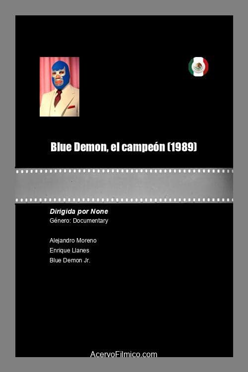 Постер: Blue Demon, el campeón