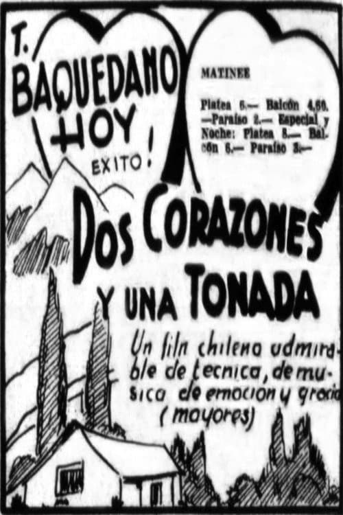 Постер: Dos corazones y una tonada
