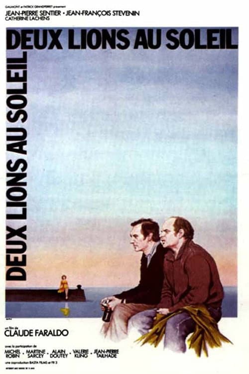 Постер: Deux lions au soleil