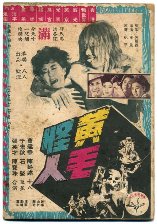 Постер: 黃毛怪人