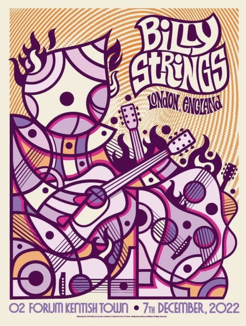 Постер: Billy Strings | 2022.12.07 — O2 Forum Kentish Town - London, England