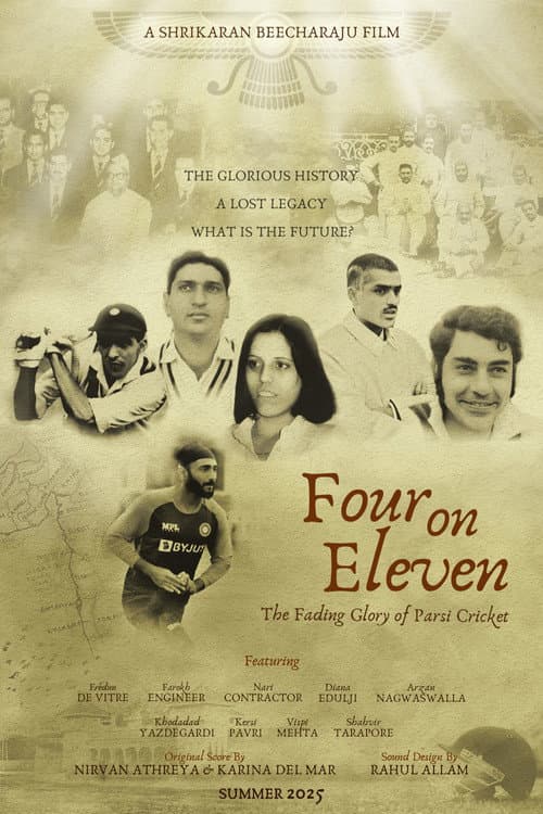 Постер: Four on Eleven : The Fading Glory Of Parsi Cricket