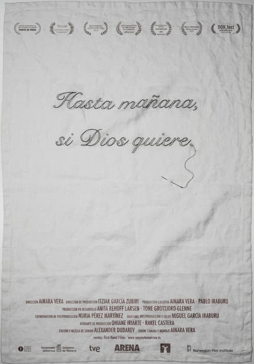 Постер: Hasta mañana, si Dios quiere